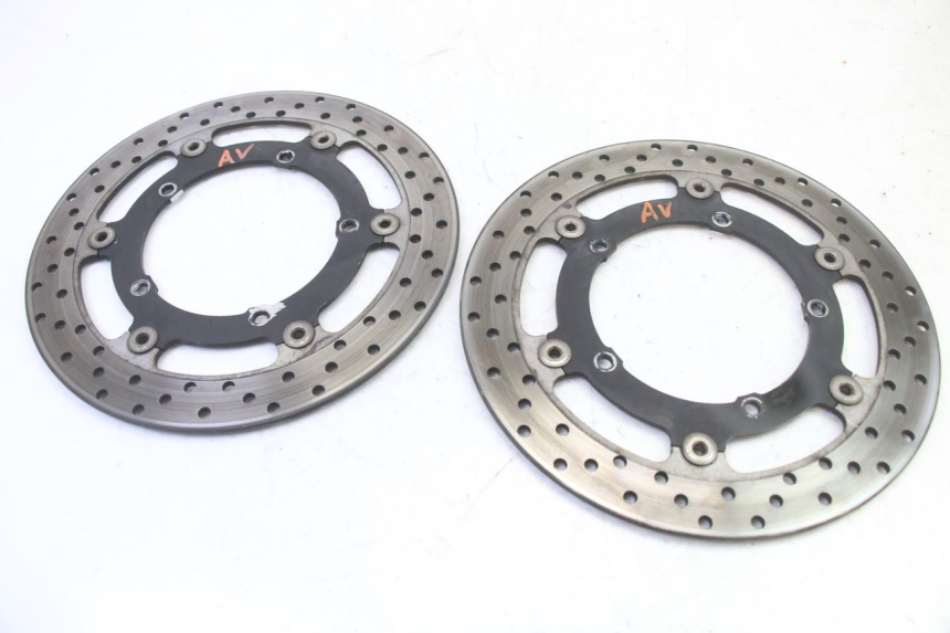 photo de PAIR FRONT BRAKE DISC YAMAHA XJ6 ABS 600 (2008 - 2016)