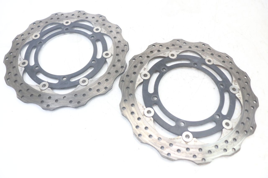 photo de PAIR OF FRONT BRAKE DISCS YAMAHA TDM ABS 900 (2002 - 2014)