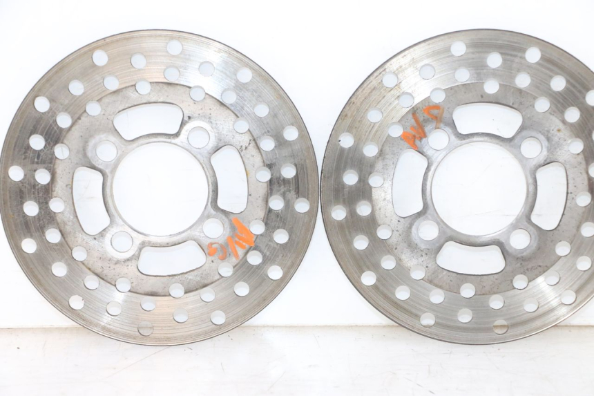 photo de PAIR FRONT BRAKE DISC YAMAHA YFM R RAPTOR 250 (2008 - 2014) - Surface and material condition