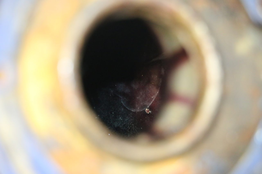 photo de FUEL TANK KAWASAKI GPX R WARBIRD 600 (1988 - 1993) - Focus on structure