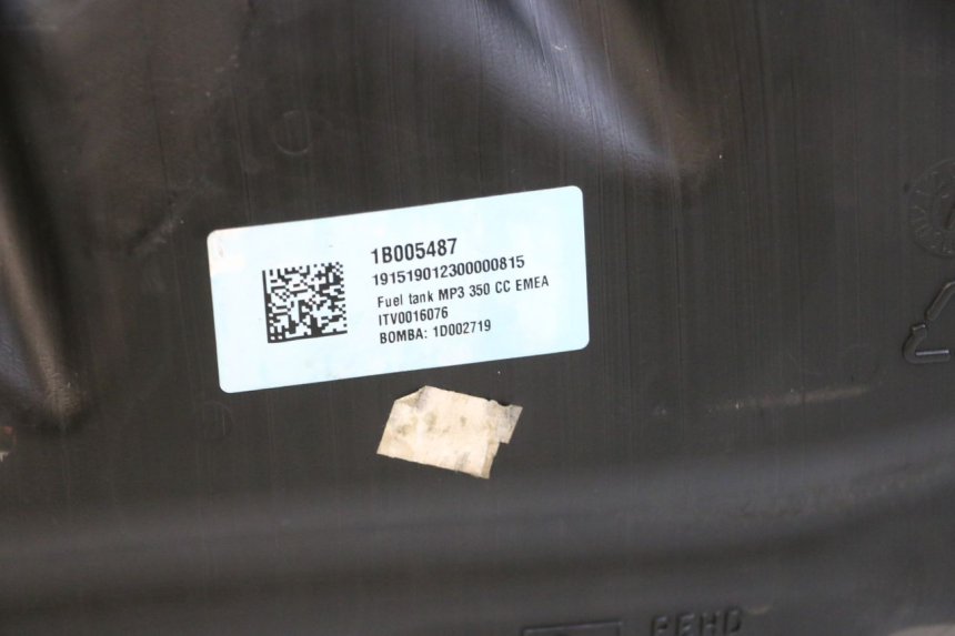 photo de FUEL TANK PIAGGIO MP3 HPE 350 (2018 - 2020) - Component detail