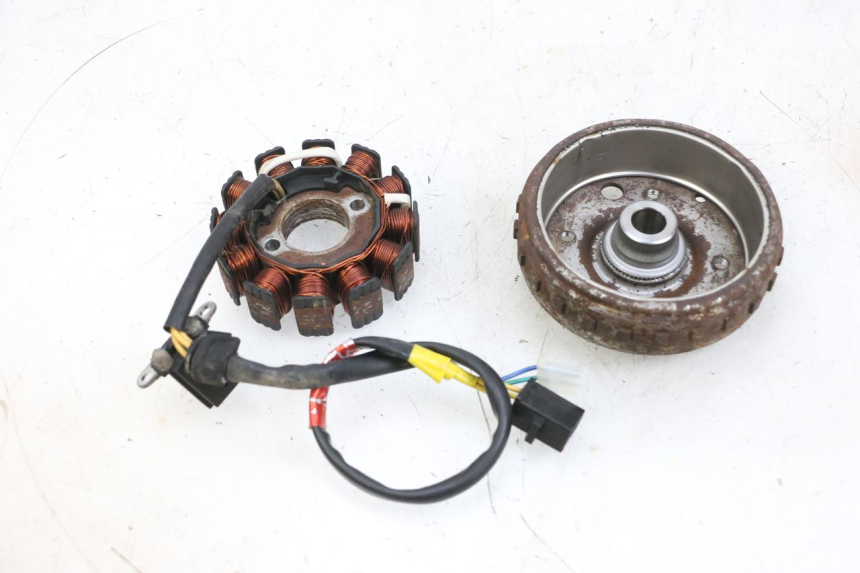 photo de ROTOR STATOR KYMCO AGILITY 16+ 4T 50 (2018 - 2023) - Technical close-up