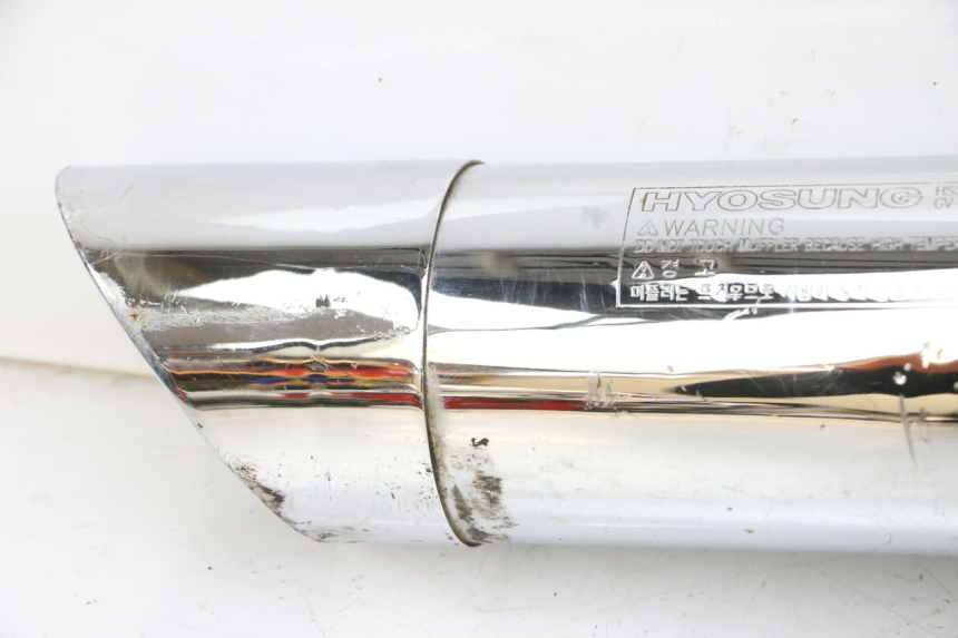 photo de EXHAUST SILENCER HYOSUNG GV AQUILA 125 (2000 - 2004)