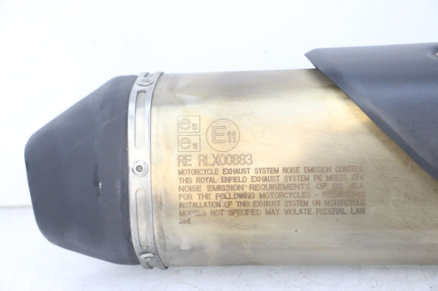 photo de EXHAUST SILENCER ROYAL ENFIELD HYMALAYAN 410 (2016 - 2023)