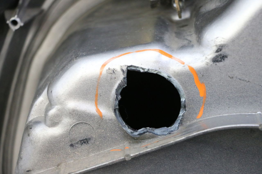 photo de RIGHT SUITCASE HONDA NTV DEAUVILLE 650 (2001 - 2006)