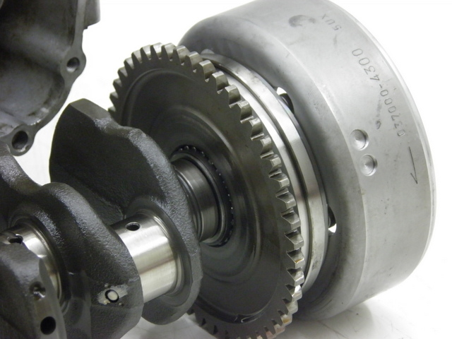 photo de CRANKSHAFT HONDA CB F HORNET 600 (1998 - 1999)